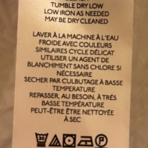 NWT Maeve Anthropologie Cream Collared Tank (size L) - Picture 4 of 7